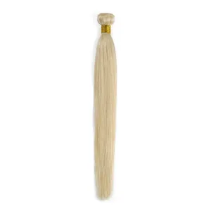 Perruque Full Lace Cheveux Indiens Remy Blond Platine Naturel Cheveux Humains Longs Densité 100% Base Soie Double Drawn Taille Personnalisable - Product Image 6