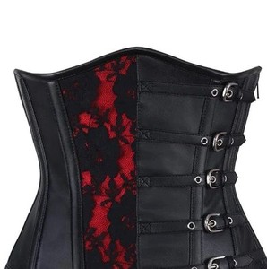 Corsé de Cuero Premium para Mujer, Elegante, con Cordones, Moldeador de Cintura, Servicio de Muestras de Fabricación Personalizada Disponible - Product Image 1