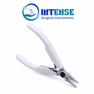 Alicates Profesionales de Punta Plana para Joyería, Herramienta de Precisión de Acero Inoxidable para Doblar Alambre con Mango Ergonómico - Product Image 1