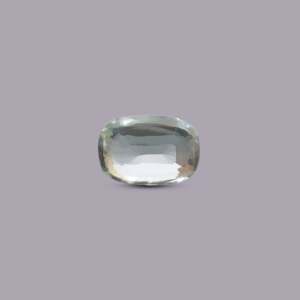 Sky Blue Natural Aquamarine 4.9 Carat Oval Cabochon Loose Gemstone for Fine Jewelry - Product Image 2