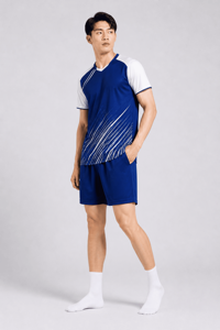 <b>badminton</b> uniforms customized breathable lightweight fabric quick dry technology professional stylish designs custom logo - Product Image 5