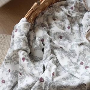 Couverture pour bébé en coton biologique 100%, utilisation domestique, quatre saisons, couverture en mousseline pour bébé - Product Image 3
