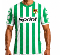 Ensembles d'uniformes de football en jersey Spandex/Polyester, design sans manches, col en V, taille élastique, nom d'équipe personnalisé, marque Dry Wear, adulte unisexe