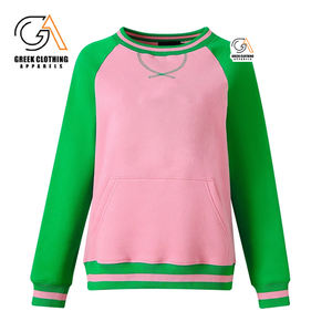 Sudadera de Invierno para Mujer Alpha Kapa con Logotipo Personalizado, 100% Algodón, Cuello Acanalado, Bordado, Cuello Redondo - Product Image 4