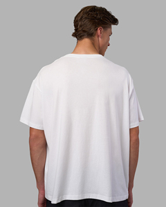Camiseta de Manga Corta para Hombre de Alta Calidad, Personalizada, Ecológica, con Estampado Sólido y Serigrafía, Corte Holgado, con Logotipo Impreso - Product Image 6