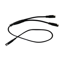 Câble d'alimentation 3M industriel 18AWG 2 broches MiniFit type T SAE Y Splitter basse tension, conducteur en cuivre, isolation PVC, 300V