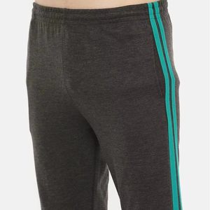 Conjunto Deportivo de Invierno para Hombre, Corte Ajustado, Poliéster/Algodón, Dos Piezas, Chaqueta Deportiva con Cierre y Parches, Pantalones, Chándal Personalizado de Forro Polar - Product Image 4