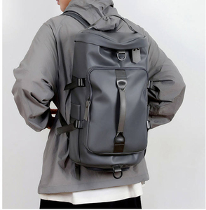 Bolsa de Lona de Gran Capacidad, Última Edición, con Cierre, Múltiples Bolsillos, Impermeable, de Cuero PU y Nailon, Ligera, Colores Personalizados - Product Image 5