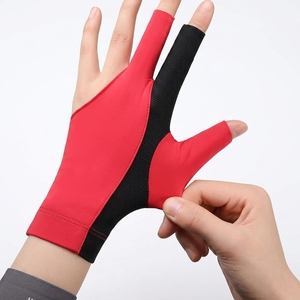 Guantes de billar de tres dedos antideslizantes, resistentes al desgaste, transpirables y de alta elasticidad al por mayor - Product Image 4
