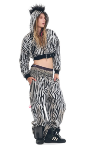 Factory Good Quality OEM ODM Acid Wash Hoodie Fleece Puff <b>Printing</b> DTG Rhinestone Zipper Custom Tracksuit 100% Cotton Women - Product Image 4