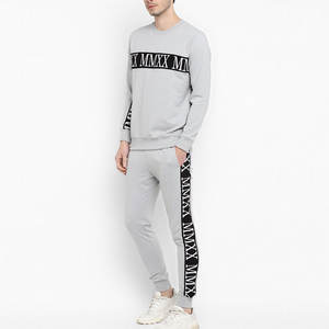 Conjunto Deportivo Casual de Invierno para Hombre, Transpirable, Ligero, 100% Algodón, Lavado Ácido, Diseño Moderno y Minimalista - Product Image 3