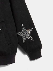 Meilleur prix – Nouveaux sweats à capuche pour hommes avec strass, fabriqués au Pakistan, faible MOQ, séchage rapide et respirants, style décontracté - Product Image 6