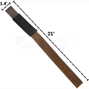 Sangles de levage en cuir de haute qualité, sangles robustes pour la musculation et le powerlifting - Product Image 2