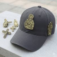Envío Rápido, Venta al por Mayor de Pins Esmaltados de la Virgen María de Guadalupe, Estilo Católico Antiguo y Moderno, para Gorras de Béisbol y Regalos Religiosos
