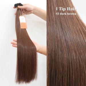 Extensions de cheveux vietnamiens Remy à kératine I-Tip, double épaisseur, 100 % cuticules alignées, prix abordable, réutilisables - Product Image 4