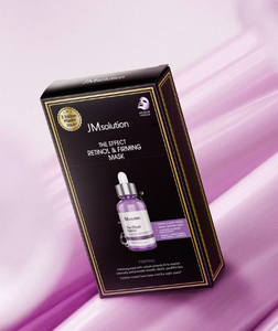 MASCARILLA REAFIRMANTE Y CON RETINOL JMSOLUTION THE EFFECT |   24ML*10EA |   Hidratante, Humectante e Iluminador |   Niacinamida |   K-beauty - Product Image 2