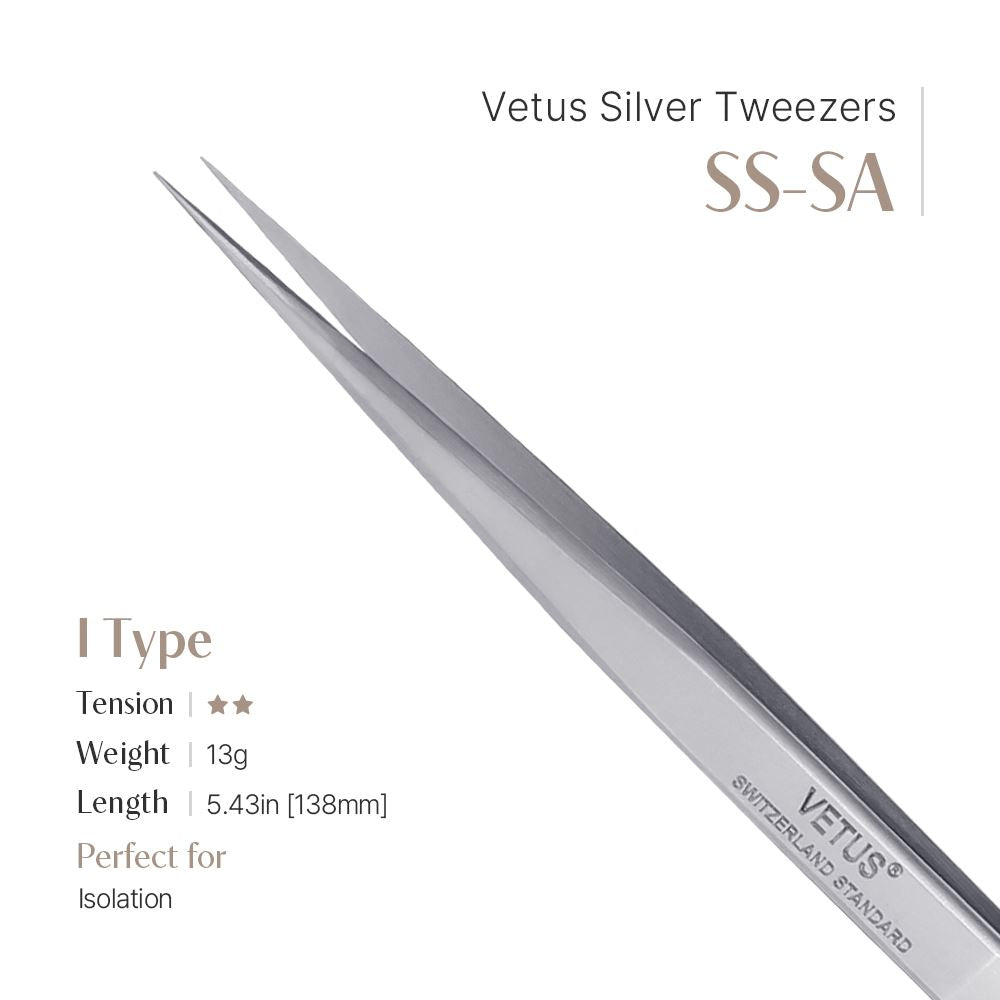 Straight tweezer [SS-SA / I type]