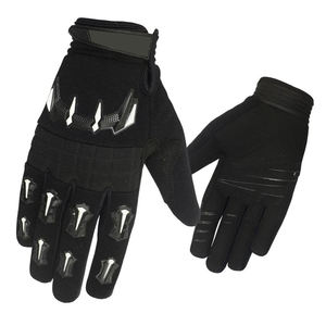 Gants de moto à écran tactile entièrement noirs pour la moto, la chasse, la conduite, les sports - Product Image 4