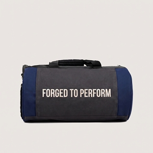 Sac de sport en toile durable, sac de voyage à bandoulière, sacs d'équipement de voyage unisexes, fermeture éclair, sac de sport en toile 30-40L, pour hommes et femmes - Product Image 5