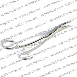 Tijeras Quirúrgicas Goldman Fox TC de Doble Curvatura, Acero Inoxidable Alemán, para Cirugía Plástica, Doble Flex, Super Corte - Product Image 3