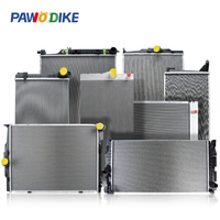 Radiateur de course en aluminium personnalisé pour système de refroidissement, neuf pour E34 E36 518i 520i 525i M40 17117562079, réservoir d'eau à 3 rangées Womala