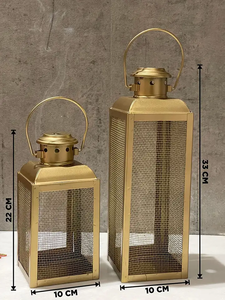 Vintage Iron <b>Lantern</b> Candle <b>Tealight</b> Holder for Home Decor Table Decoration - Product Image 4
