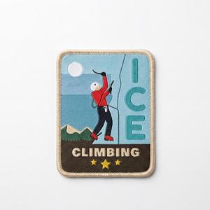 Parches Tejidos de Tamaño Pequeño con Diseño de Escalador de Montaña, Parches Tejidos Ecológicos y Sostenibles - Product Image 3