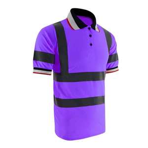 Camisa de Seguridad de Alta Visibilidad OEM, Secado Rápido, Reflectante, Ropa de Trabajo Industrial - Product Image 4
