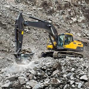 Compact Used Yellow Digger with 360 Degree Rotation and Precision Pilot Controls for Residential Utility Maintenance - Product Image 6