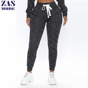 Women's Low Waist Drawstring Straight Leg Cotton Sweatpants Wholesale Oversized Jogger Blank Loose Solid <b>Lounge</b> Wear Plus Size - Product Image 1