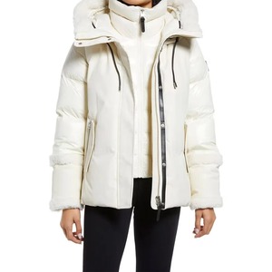 Vente Flash : Manteau d'hiver classique en peau de mouton, imperméable, respirant, épais et chaud, avec fermeture éclair, style streetwear, tailles régulières et grandes tailles, respectueux de l'environnement - Product Image 6