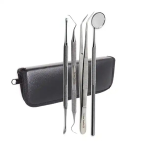 ชุดเครื่องมือทำความสะอาดฟันแบบแมนนวล วัสดุสแตนเลสคุณภาพพรีเมียม ยี่ห้อ Bone Bridge Instruments รุ่นใหม่ล่าสุด สำหรับการทำความสะอาดฟันและชุดอุปกรณ์สุขอนามัย - Product Image 3