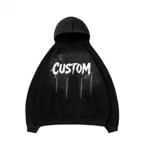 Sudadera con Capucha Extra Grande para Mujer, Sudadera de Moda, Sudadera de Algodón, Fabricación de Marca Privada, MOQ Bajo - Product Image 6
