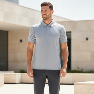 <b>Large</b> size 5xl mens polo shirts breathable summer golf polo shirt custom printed wholesale casual sports polo shirt men - Product Image 5