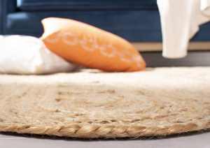 Alfombras Runner Area hechas de yute 100% lavable para dormitorio y sala de estar - Product Image 5