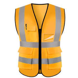 Gilet de sécurité confortable, matériau personnalisé, sans manches, haute qualité, léger, nouveau design, gilet de sécurité - Product Image 5