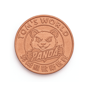 Ficha de juego de máquina de slot moderna, imitación antigua, chapada en oro de zinc, personalizada, de recuerdo, con diseño de anime y dibujos animados, económica - Product Image 1