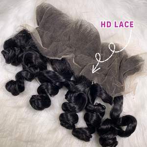Cheveux vietnamiens bruts Ocean Wavy Hair Bundles Super Long Length Extensions de cheveux de la plus haute qualité Expédition dans le monde entier - Product Image 4