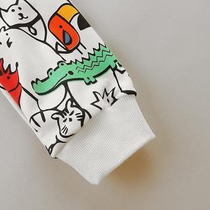 Sudaderas Extra Grandes para Niños, Sudaderas de Moda Urbana de Algodón y Felpa, Fabricante de Ropa Infantil, Sudaderas de Cuello Redondo Ligeras - Product Image 5
