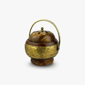 Quemador de fragancias árabe de resina hecho a mano para interiores de lujo - Product Image 4