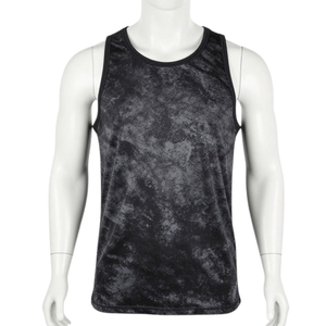 Camiseta sin mangas para hombre al por mayor, personalizada, para correr, de secado rápido, de malla, para entrenamiento deportivo, con etiqueta privada. - Product Image 2