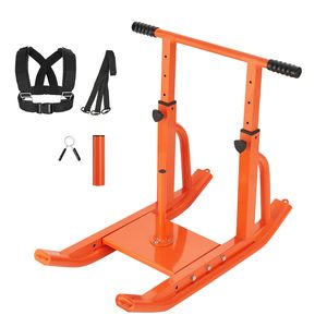 Slitta in Acciaio per Allenamento Fitness ed Esercizi Atletici - Attrezzatura per Migliorare la Velocità - Regolabile - Product Image 1