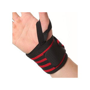 Bandes de soutien pour poignets pour la musculation, la force athlétique et l'entraînement physique, sangles de levage réglables, logo personnalisé, vente en gros - Product Image 2