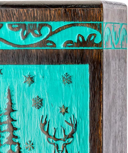 โกศไม้ทำมือสไตล์อเมริกันสำหรับเผาศพ โกศศพสำหรับผู้ใหญ่ชายหญิงแบบทันสมัย ขายส่ง - Product Image 4