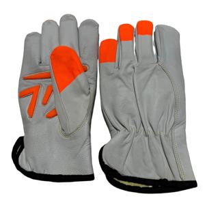 Guantes de trabajo para hombre de piel de oveja Guantes de trabajo de seguridad para construcción industrial - Product Image 1