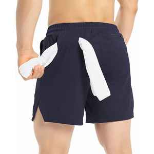 Pantalones Cortos Deportivos para Hombre, Talla Estadounidense, 100% Poliéster Ecológico, Transpirables, Personalizados, con Bolsillos de Malla Tejida - Product Image 2