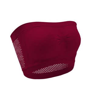 Top Bandeau sin Tirantes Personalizado para Mujer, Top de Tubo sin Mangas para Verano, Tejido de Algodón Transpirable - Product Image 5