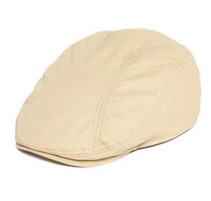 Gorra Plana Unisex de Algodón 100% a Rayas Estilo Hip Hop, Beige, Ajustable, Transpirable, para Adultos, para las Cuatro Estaciones - Product Image 2