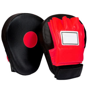 Wholesale Custom Leather Boxing <b>Focus</b> <b>Pads</b> Punching Mitts Kickboxing Comfortable Breathable Eco-Friendly All Seasons Training - Product Image 5