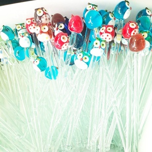 Que khuấy ly thủy tinh trang trí, tái sử dụng, thân thiện với môi trường dành cho đám cưới, tiệc tùng, nhà hàng - Product Image 4